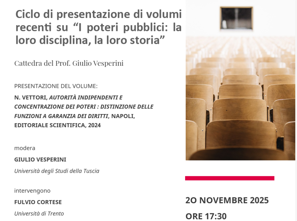 Autorità indipendenti e concentrazione dei poteri: distinzione delle funzioni a garanzia dei diritti